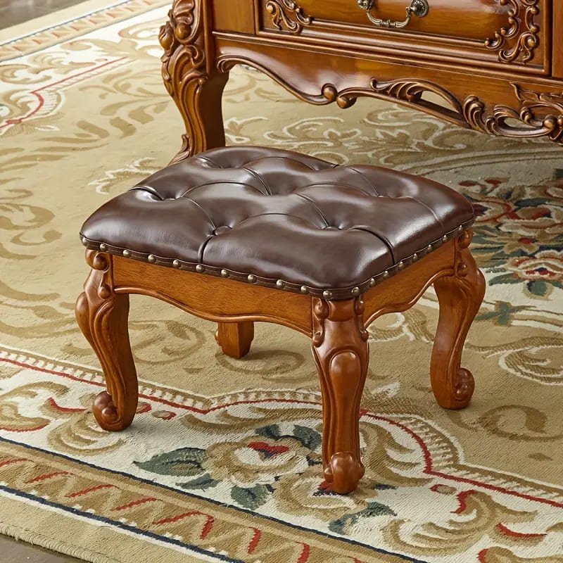 Living Room Sofa Coffee Table Square Stool